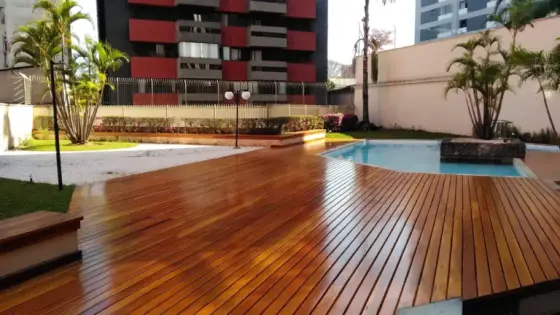 Raspagem de piso de madeira em São Paulo